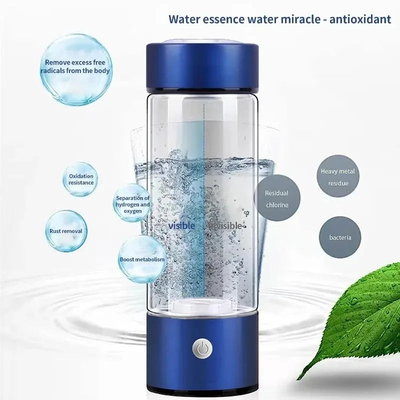 💧⚡ HydroPure™ Bottle | Portable Hydrogen Water Generator