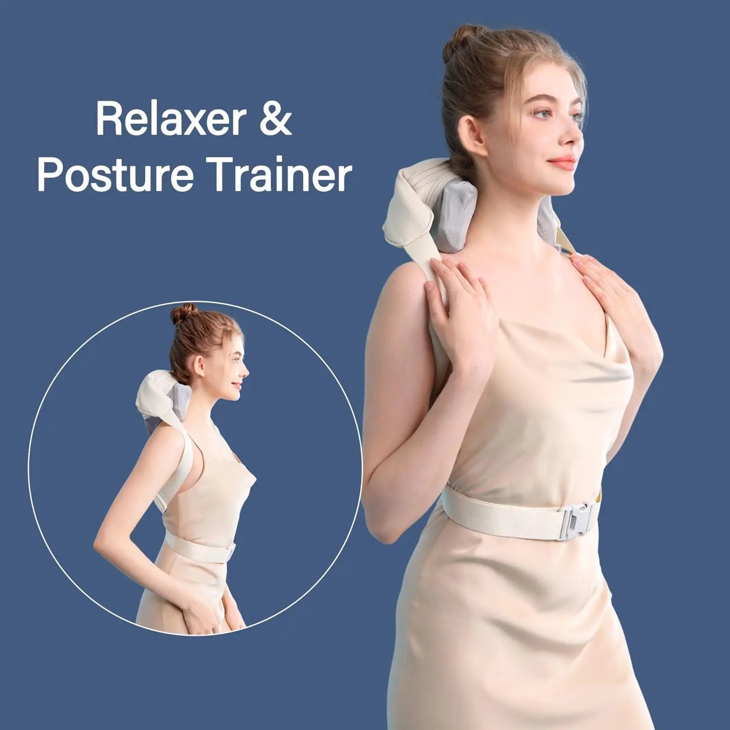 💆♂️🔥 RelaxPro™ Shiatsu Massager | Neck, Shoulder & Back Relief