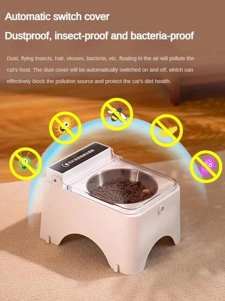 🐾🍲 SmartPet™ Auto Feeder | Infrared Sensor • Fresh Food Keeper