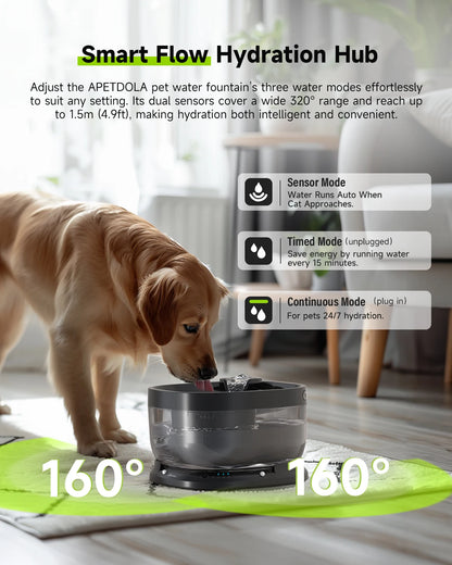 🐾💧 ApetDola™ Smart Pet Water Fountain – Fresh Water, Always Flowing