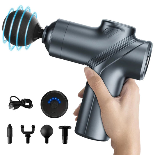 💪🔋 PulsePro™ Mini Massage Gun – Deep Relief, Anytime, Anywhere