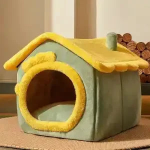 🏠🐾 PawHaven™ Indoor Pet House – Cozy Retreat for Dogs & Cats