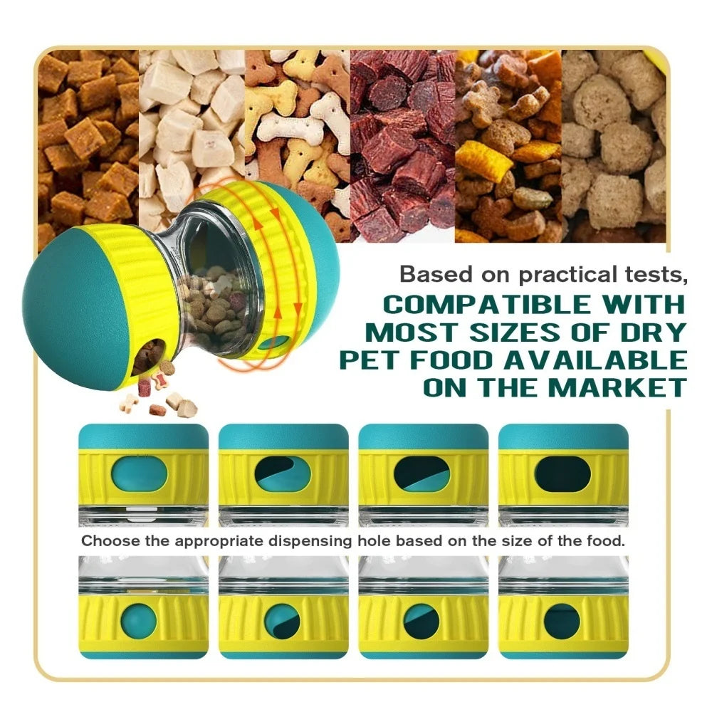 🐾🍖 PawPlay™ Interactive Treat Dispenser – Fun, Training & Slow Feeding in One!