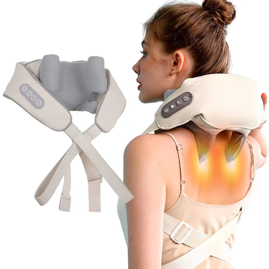 💆‍♂️🔥 RelaxPro™ Shiatsu Massager | Neck, Shoulder & Back Relief