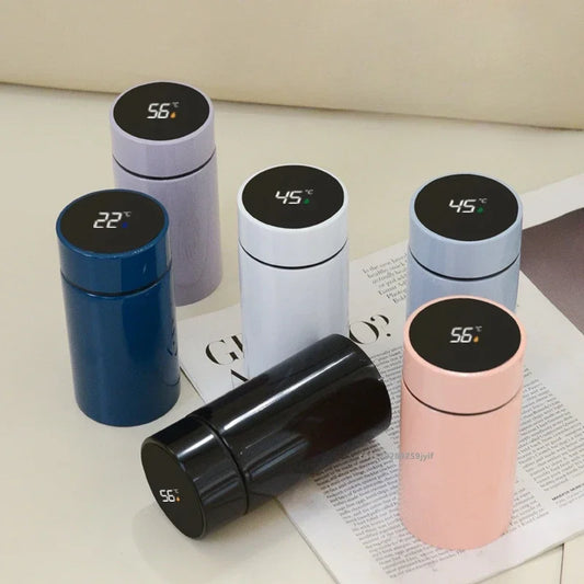 🌡️✨ SmartTemp™ Bottle | 200ml Stainless Steel Thermos 🥤❄️