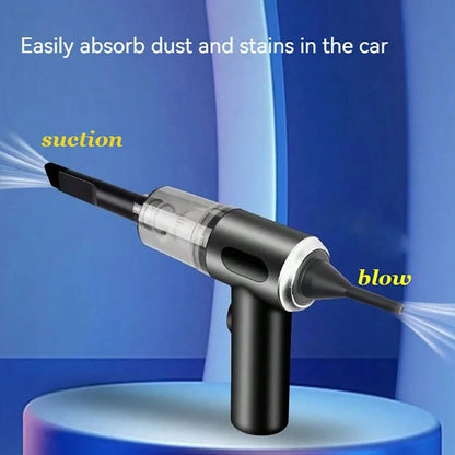 🚗✨ 3-in-1 TurboVac Pro™ | Car & Home Mini Vacuum 💨🔋