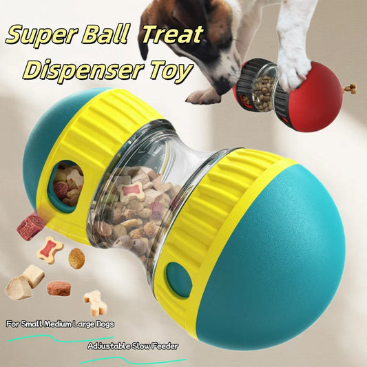 🐾🍖 PawPlay™ Interactive Treat Dispenser – Fun, Training & Slow Feeding in One!