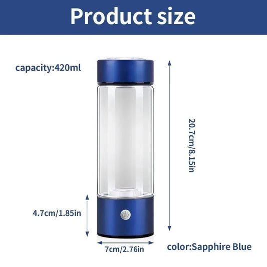 💧⚡ HydroPure™ Bottle | Portable Hydrogen Water Generator