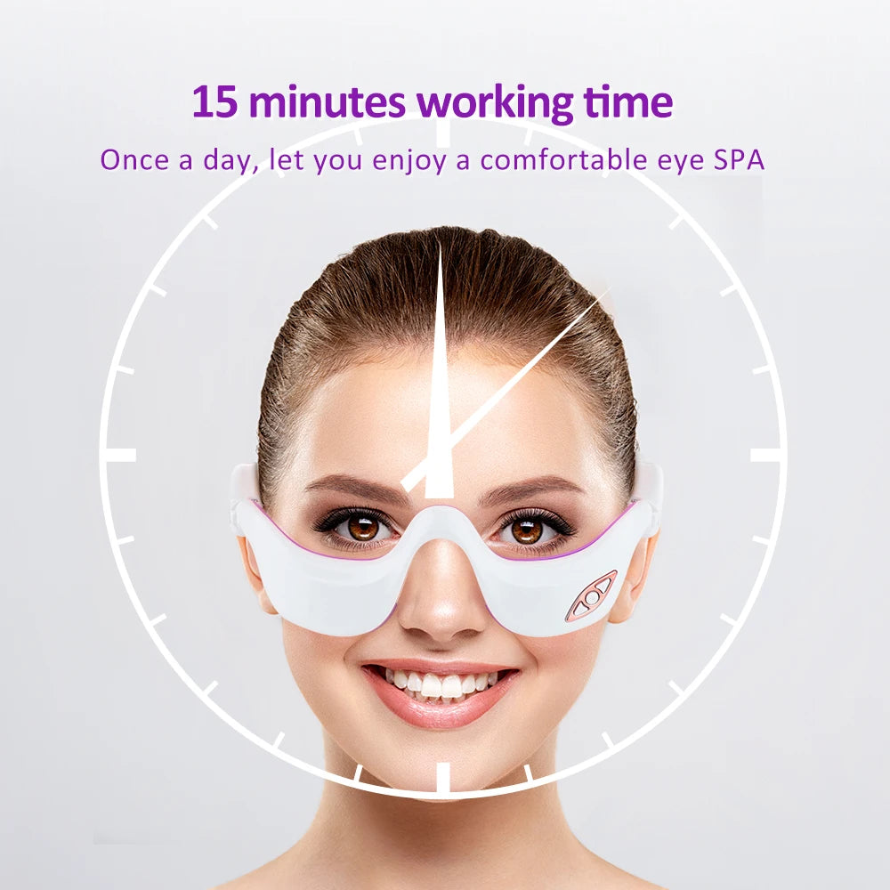 👁🌸 RevivaEyes™ Electric Eye Massager – Youthful Glow, Stress-Free Eyes