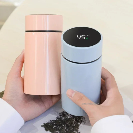 🌡️✨ SmartTemp™ Bottle | 200ml Stainless Steel Thermos 🥤❄️