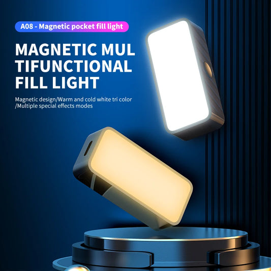 💡📱 GlowLite™ Mini | Magnetic Selfie & Video Fill Light