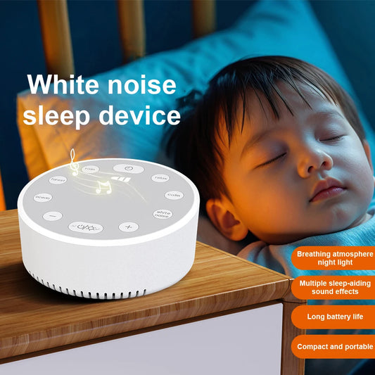 🎶 DreamWave™ White Noise Machine – Peaceful Sleep for Babies & Adults